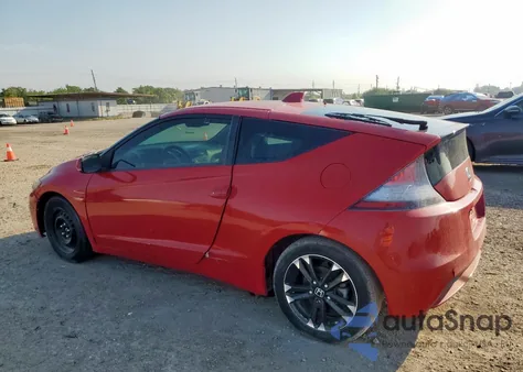 2015 Honda Cr-Z из США, поврежденный, VIN JHMZF1D46FS003392